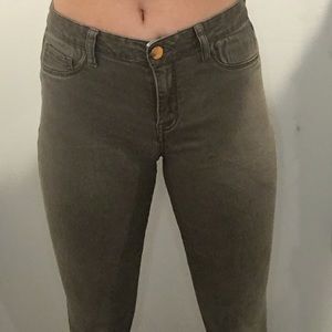 Dark Green Jeans